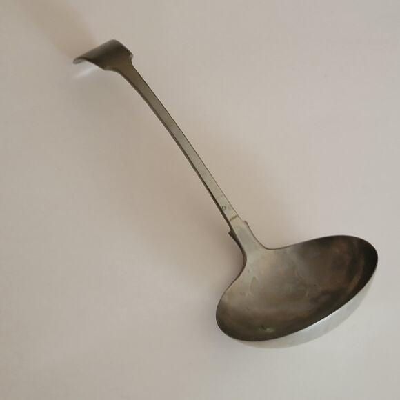 Vintage Art Silver ladle 11" long - Picture 1 of 12